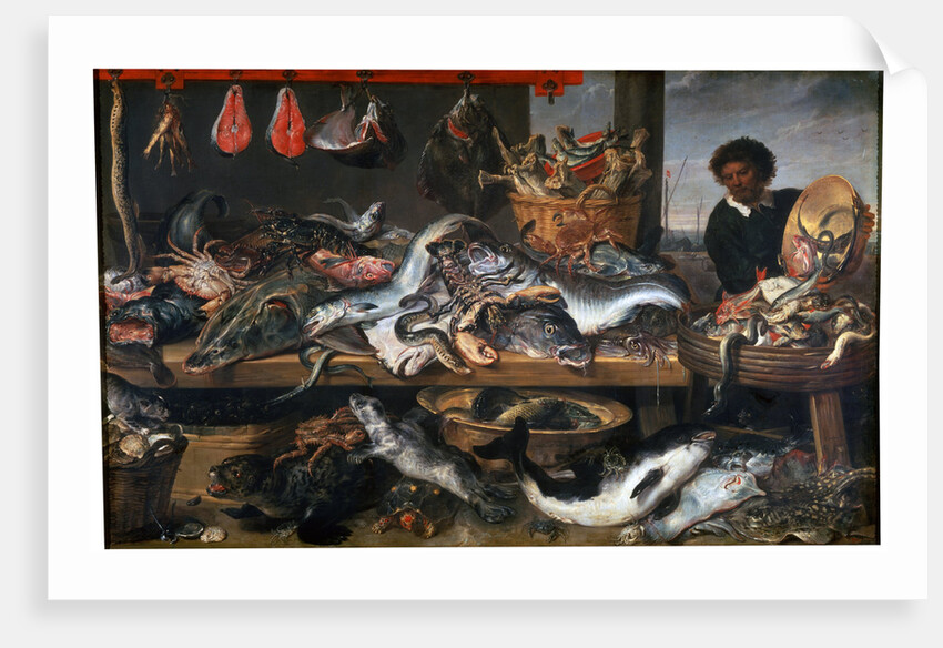 A Fishmongers Shop, 17th century by Frans Snyders