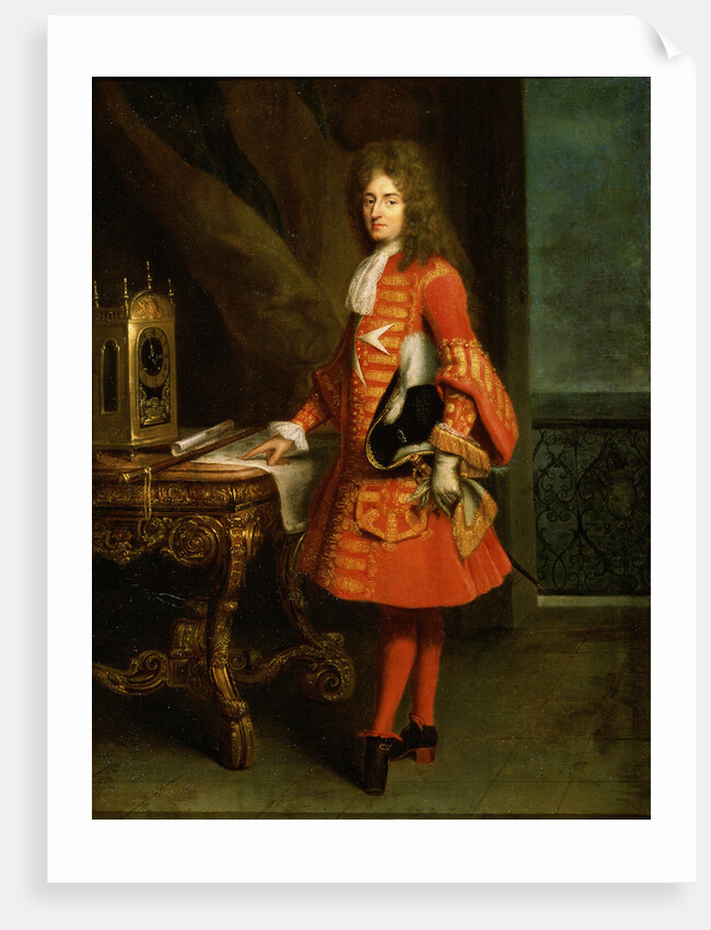 Portrait of a Knight of the Order of Malta, c1690-1750 by Robert Tournieres