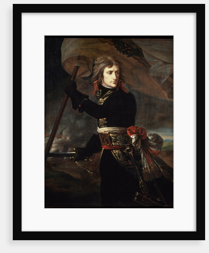 Napoleon Bonaparte on the Bridge at Arcole, 1797. by Antoine-Jean Gros