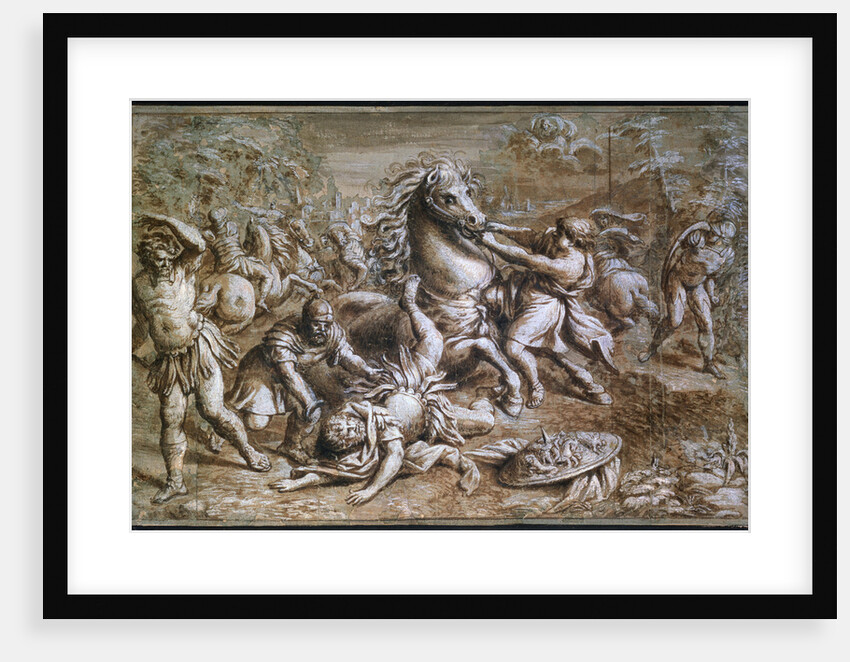 The Conversion of Saint Paul, 17th century by Pietro da Cortona