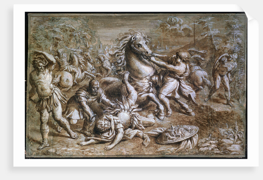The Conversion of Saint Paul, 17th century by Pietro da Cortona