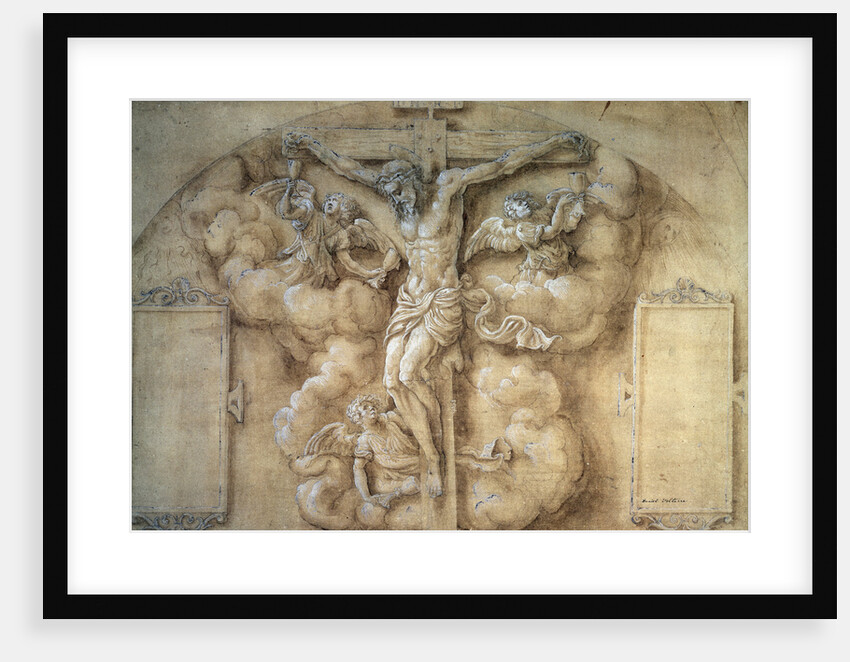 The Crucifixion, 1547. by Giulio Campi