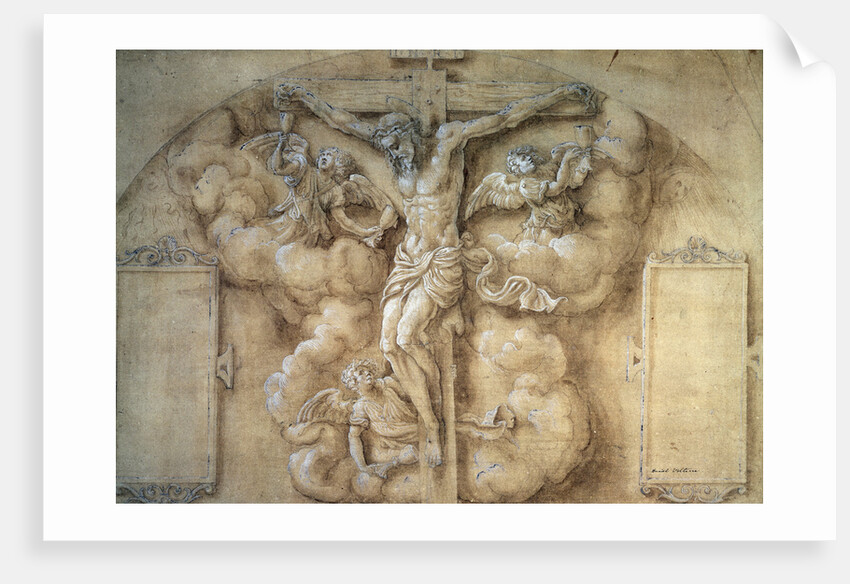 The Crucifixion, 1547. by Giulio Campi