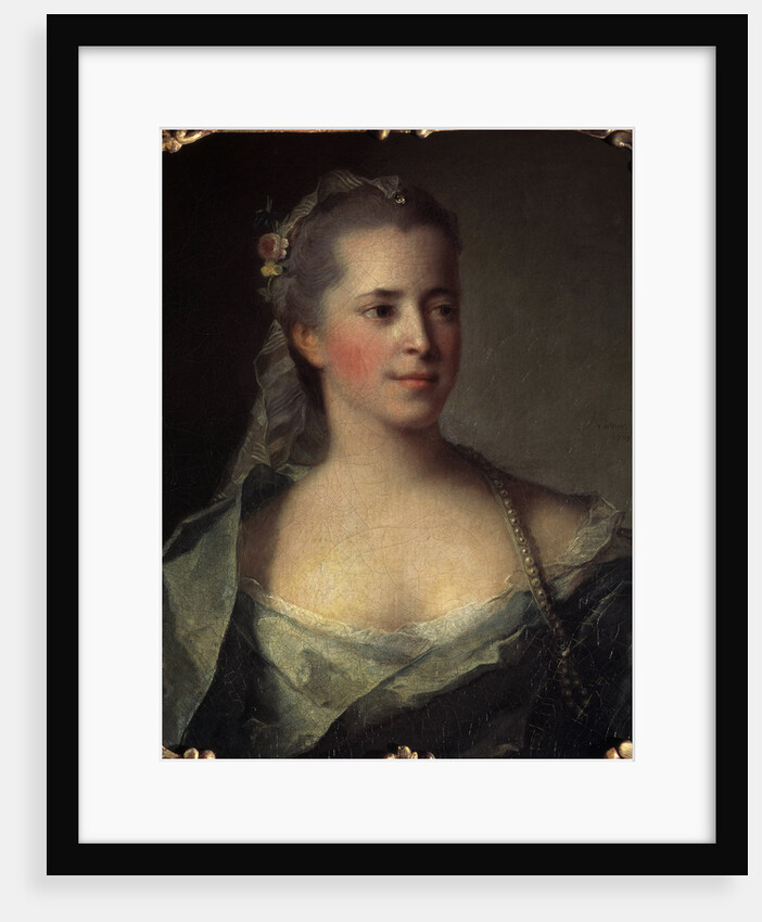 Portrait of a Lady, 1757. by Jean-Marc Nattier