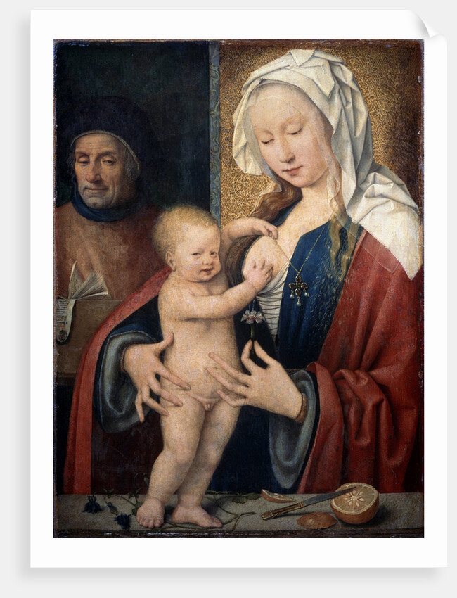 The Holy Family, between 1464 and 1540. by Joos van Cleve