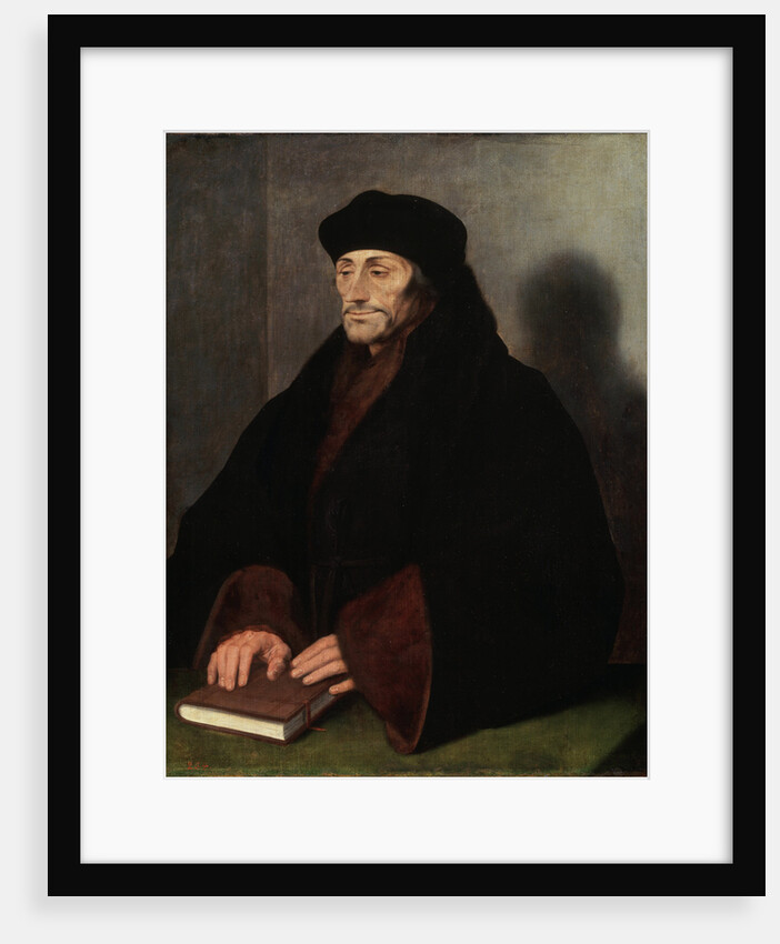 Portrait of Erasmus of Rotterdam, (1466/69-1536), 1523 by Hans Holbein the Younger