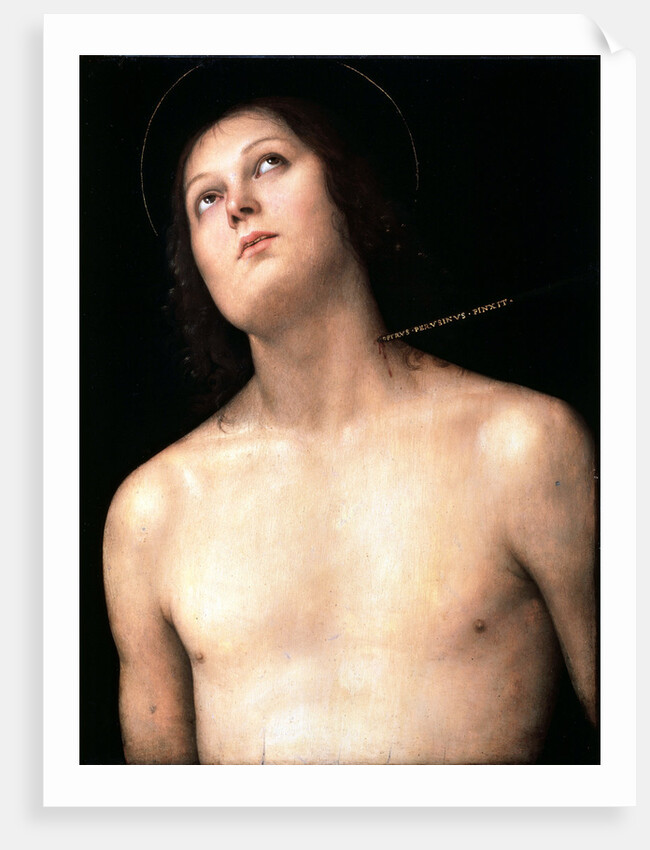 Saint Sebastian, between 1493 and 1494. by Perugino