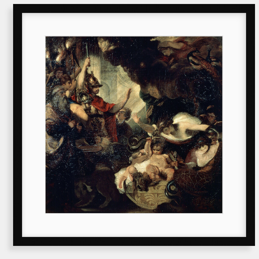 The Infant Hercules strangling the Serpents, 1786. by Sir Joshua Reynolds
