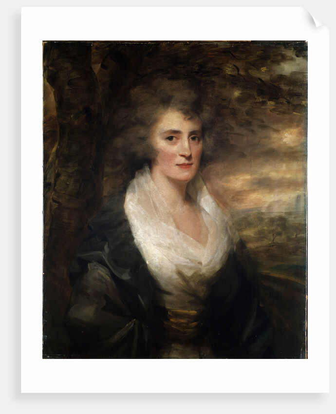 Portrait of Mrs Elinor Bethune, 1790s. by Henry Raeburn