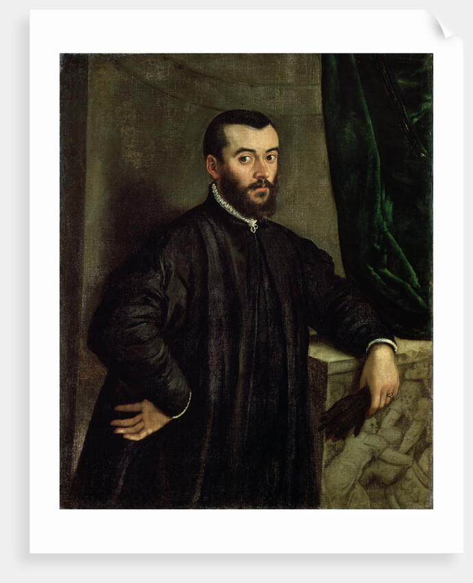 Portrait of the physician Andreas Vesalius by Steven van Calcar