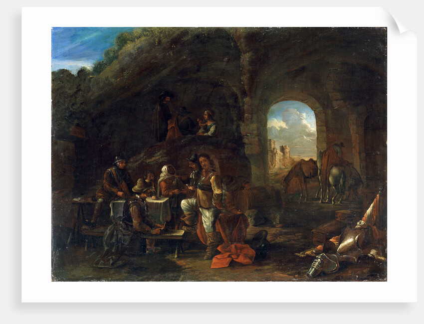 Tavern Scene, c1640-1665 by Philips Wouwerman