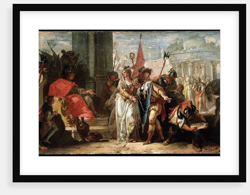 The Magnanimity of Scipio Africanus, c1727-1769 by Francesco Fontebasso
