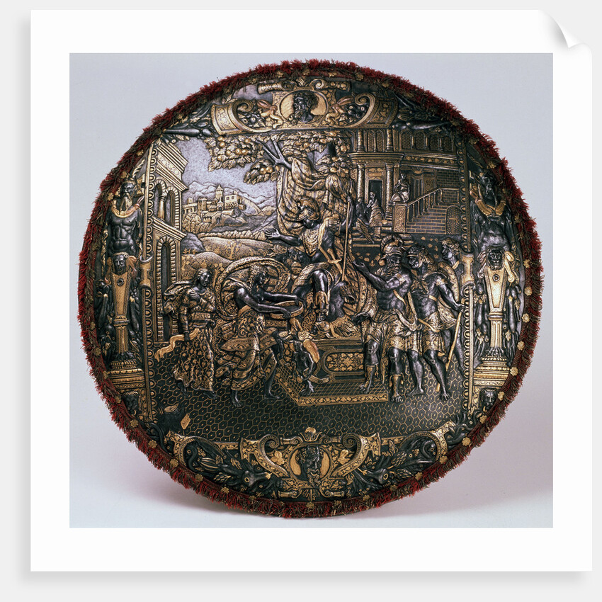 Parade shield, c1580. by Lucio Piccinino