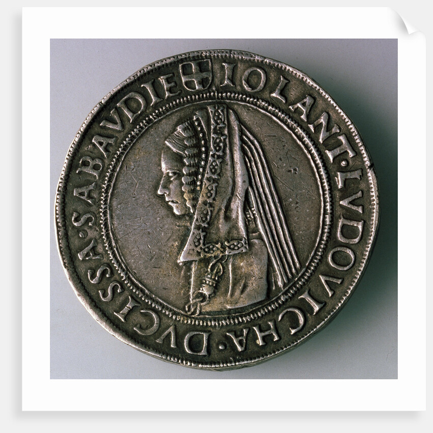 4-Testoon. Duchy Savoy, Italy, (Reverse: Iolanta Ludovica, Duchess of Savoy), 1497-1504 by Unknown