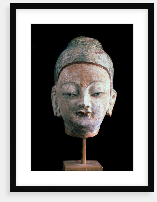Head of Buddha, by Unknown