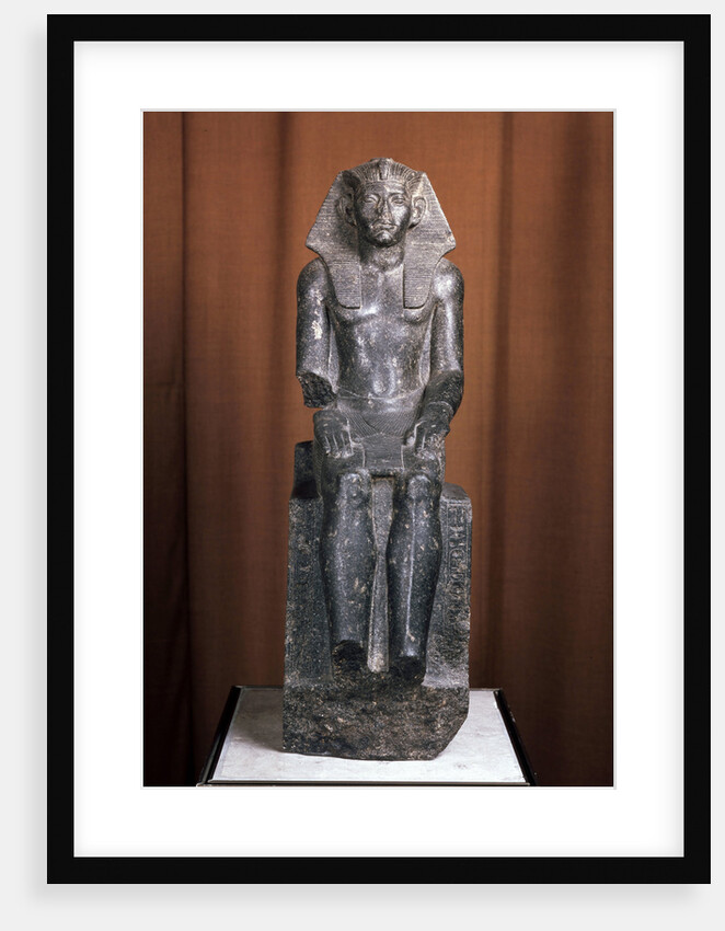 Statue of the Pharaoh Amenemhat III, 19th century BC by Unknown
