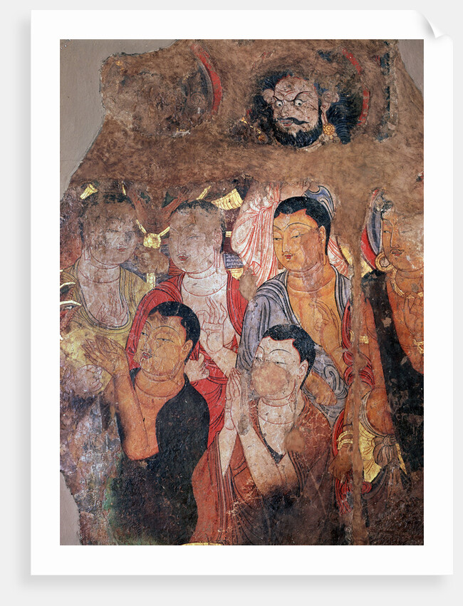 Group of monks and Bodhisattvas, 9th-10th century by Unknown