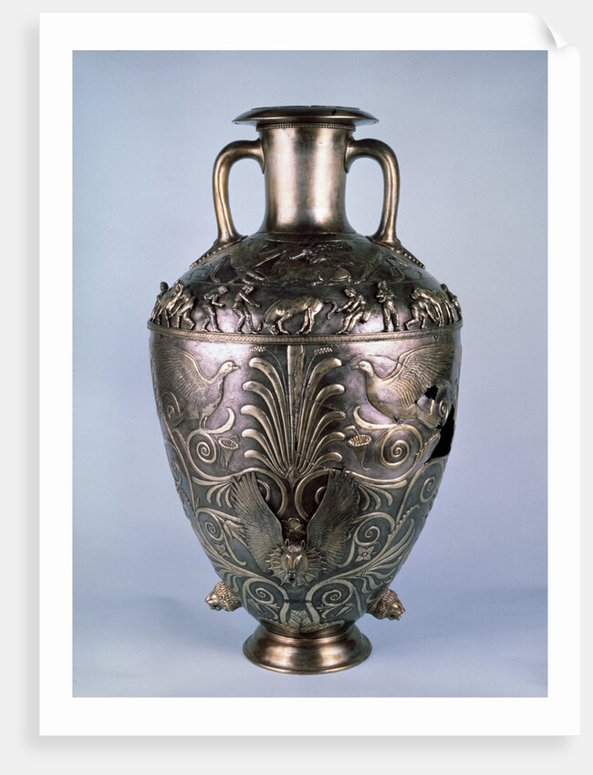 Amphora with relief scenes, first half of 4th century BC by Unknown