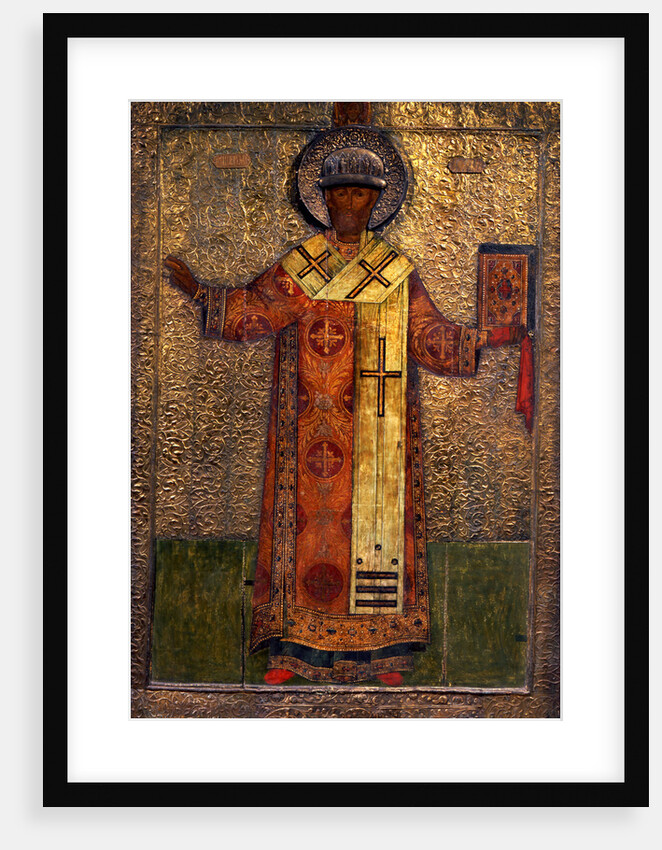 Saint Philip, Metropolitan of Moscow, 1653 by Simon Fyodorovich Ushakov