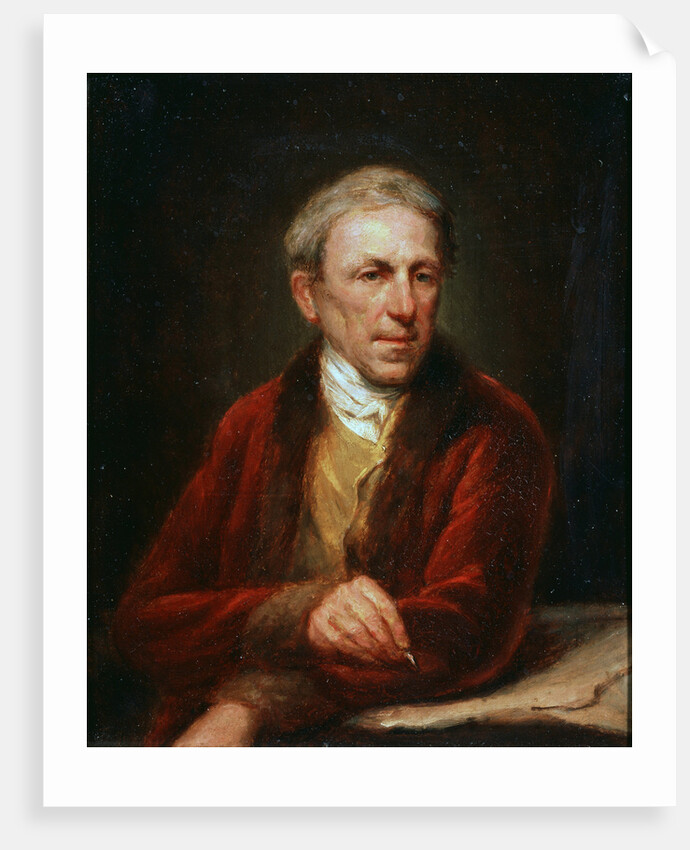 Self-portrait, 1840. by Friedrich Kuhnel