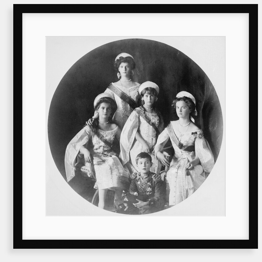Children of Tsar Nicholas II of Russia, c1910-c1914 by Anonymous