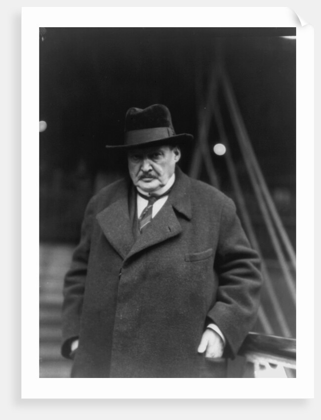 Alexander Konstantinovich Glazunov, Russian composer, teacher and conductor, 1929 by Anonymous