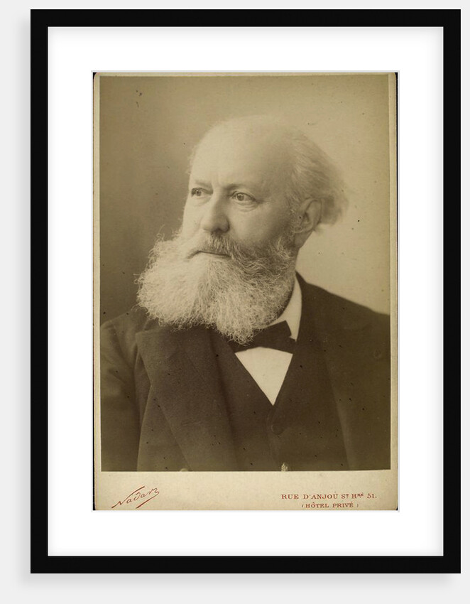 Charles Gounod, French composer, late 19th century by Nadar