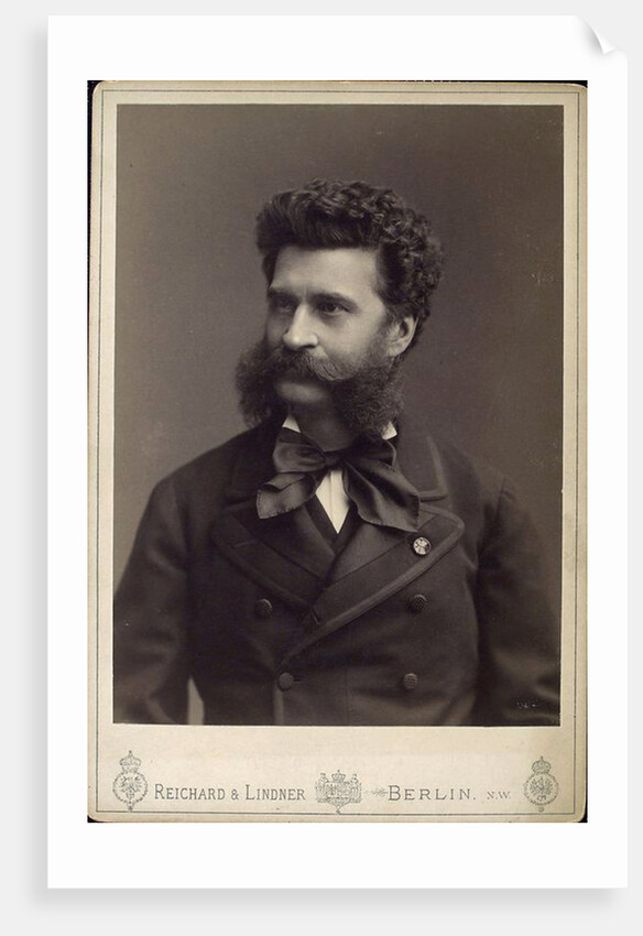 Johann Strauss the Younger, Austrian composer, 19th century by Reichard & Lindner