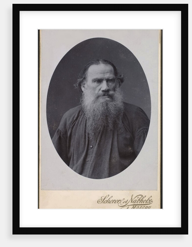 Leo Tolstoy, Russian author, 1900 by Scherer Nabholz & Co