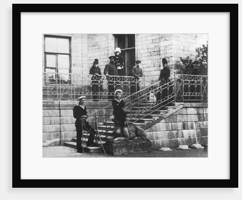 Tsar Alexander III of Russia with his family, c1886 by Nadar