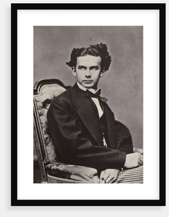 King Ludwig II of Bavaria, 1867 by Joseph Albert