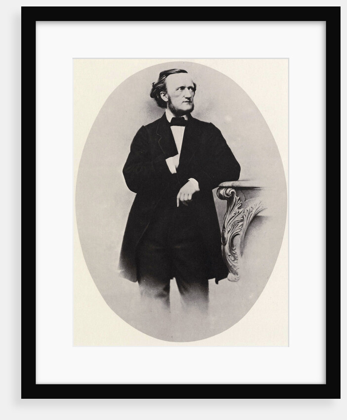 Richard Wagner, German composer, 1864 by Joseph Albert