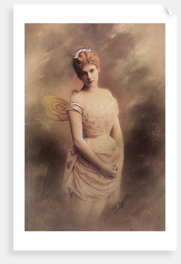 Marie Mariusovna Petipa, Russian ballet dancer, 1887 by Charles Bergamasco