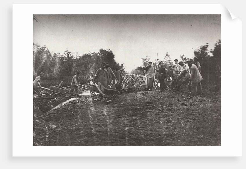 Prisoners at work, Sakhalin, Russia, 1890s. by Innokenty Ignatievich Pavlovsky