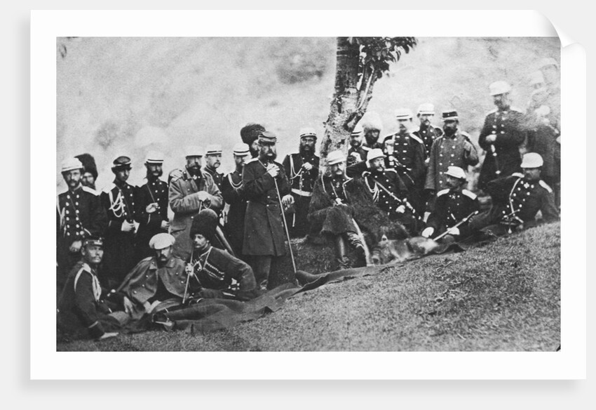 Grand Duke Michael Nikolaevich of Russia on an expedition, c1880 by Unknown