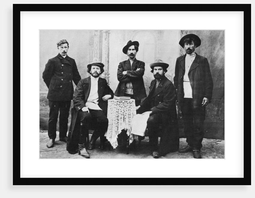 Members of the organization Narodnaya Volya (Peoples Will), Russia, c1870s-c1880s by Unknown