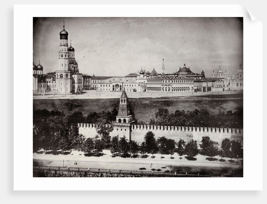 View of the Moscow Kremlin, Russia, c1870-c1875 by Unknown