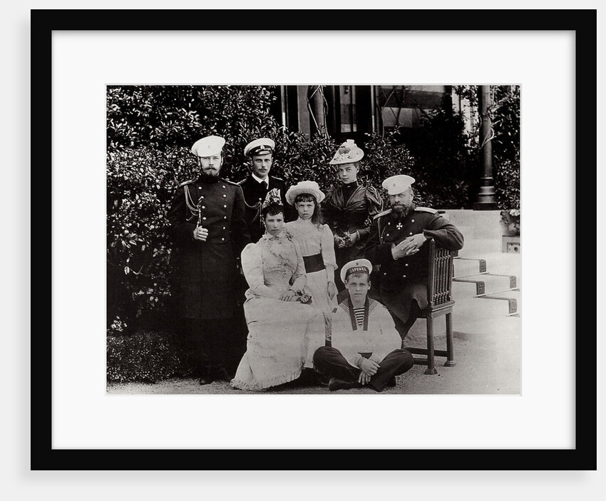 The Russian Imperial family, c1892-c1894 by Unknown