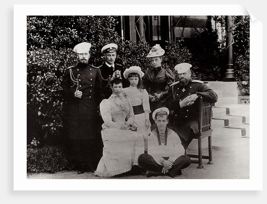 The Russian Imperial family, c1892-c1894 by Unknown