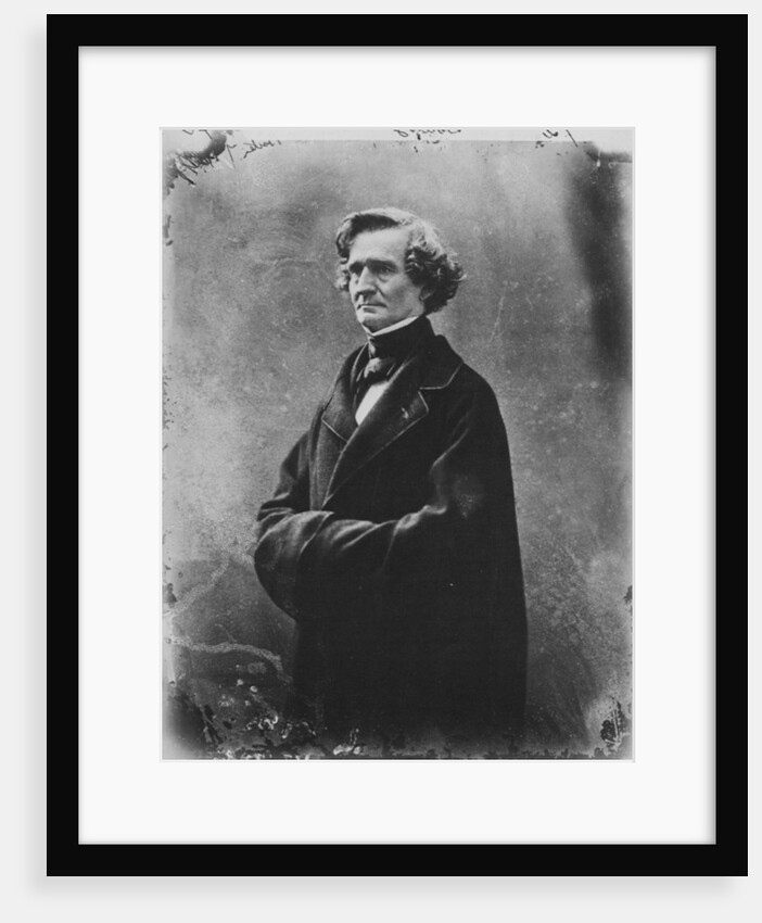 Hector Berlioz, French Romantic composer, c1863 by Gaspard-Felix Tournachon