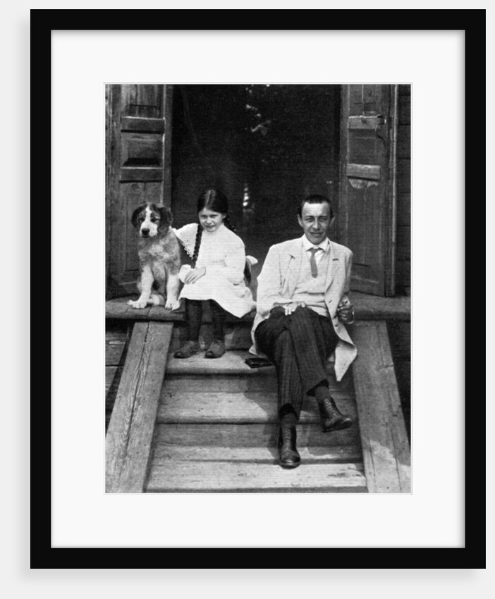 Sergei Rachmaninov, Russian composer, pianist and conductor, Ivanovka, Russia, 1913 by Unknown