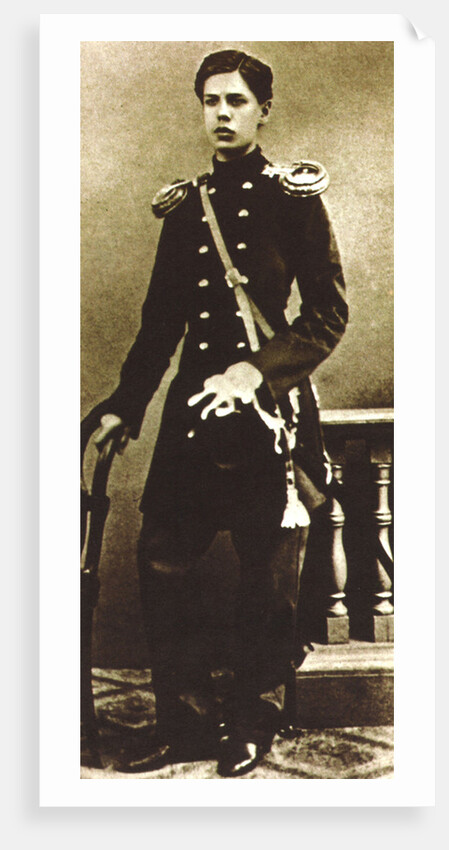 Modest Mussorgsky, Russian  composer, as a young man, late 1850s by Unknown