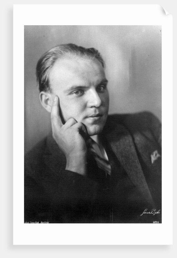 Ernst Krenek, Austrian composer, 20th century by Unknown