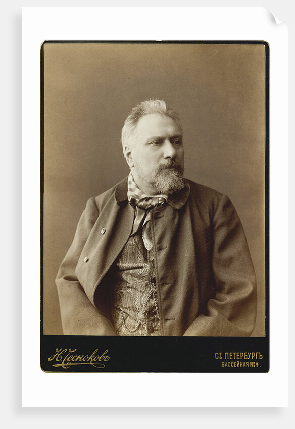 Nikolai Leskov, Russian author, 1888 by Chesnokov