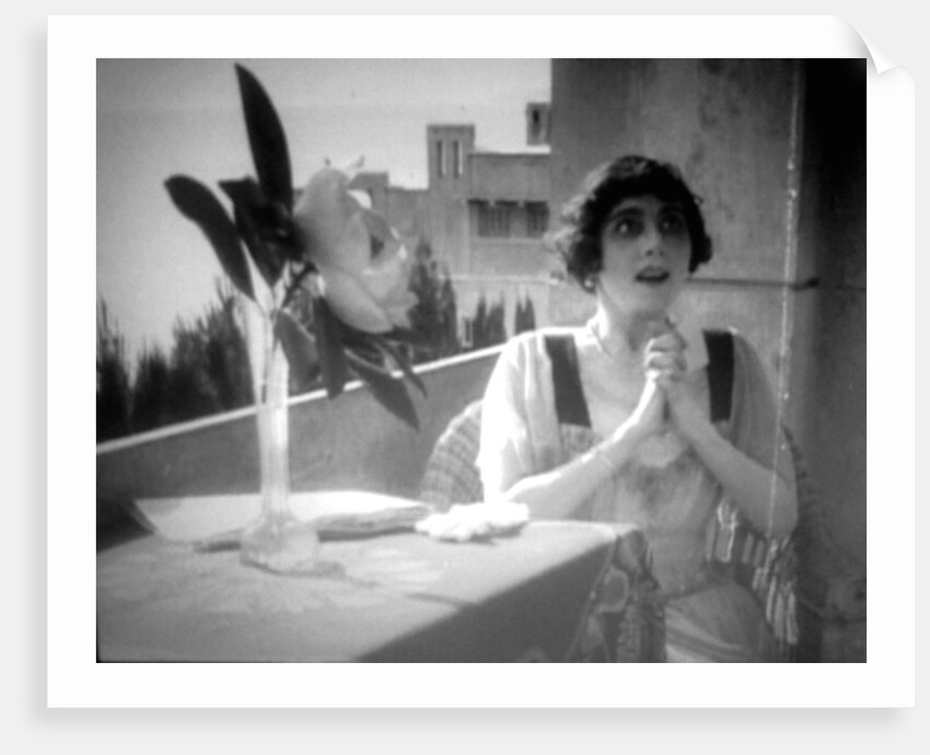 Vera Karalli, Russian ballet dancer and silent film actress, 1917 by Unknown