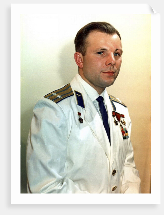 Yuri Gagarin, Russian cosmonaut, 1960s by Unknown