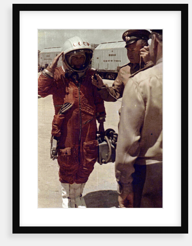 Valentina Tereshkova, Russian cosmonaut, Baikonur Cosmodrome, USSR, 16 June 1963 by Unknown