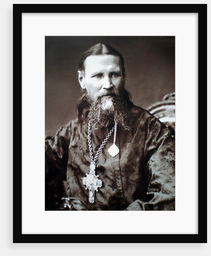 Saint John of Kronstadt, Russian priest, c1900 by Unknown