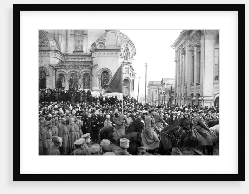 Occupation of Kharkov by the Volunteer Army of General Denikin, Russian Civil War, 1918 by Unknown