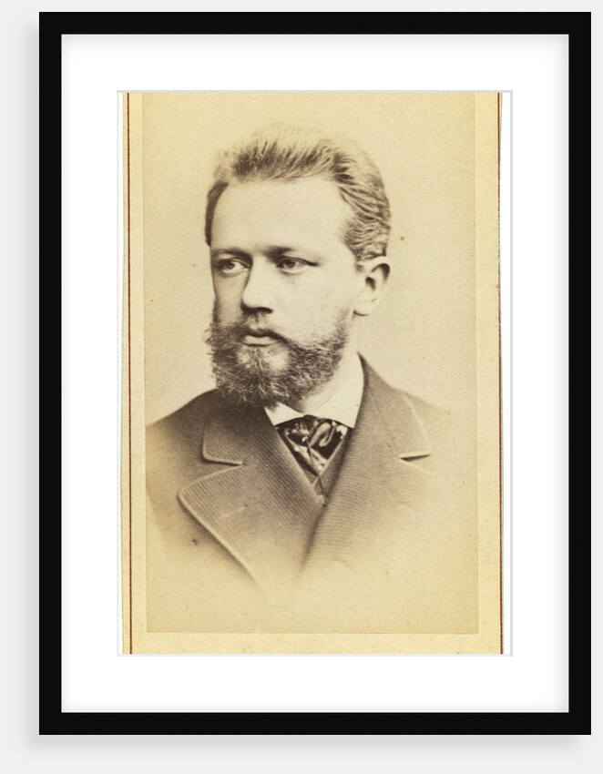 Pyotr Tchaikovsky, Russian composer, 19th century. by Wesenberg
